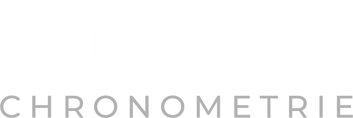 Text logo Staudt white-grey